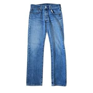 Levi's 501 denim jeans 2012 button fly 31x32